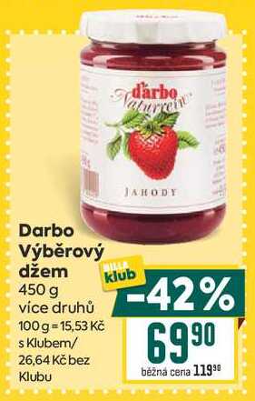 Darbo Výběrový džem 450 g