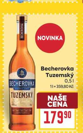 Becherovka Tuzemský 0,5l