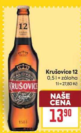 Krušovice 12 0,5l