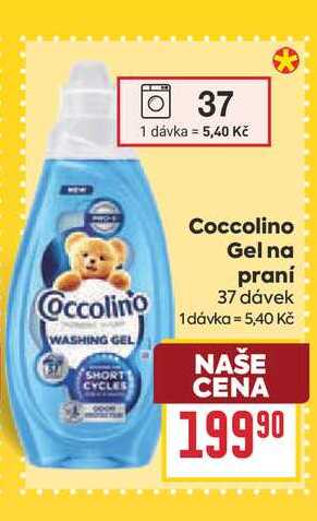 Coccolino Gel na praní 37 dávek 