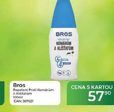 Bros Repelent Proti Komárům A Klíšťatům 100ml 