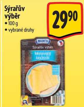 Sýrařův výběr, 100 g 