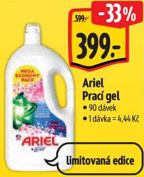 Ariel Prací gel, 90 dávek 