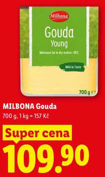 MILBONA Gouda, 700 g