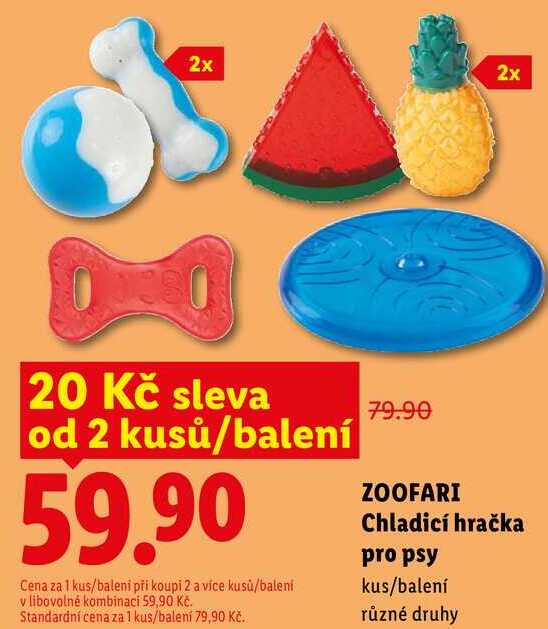 ZOOFARI Chladicí hračka pro psy