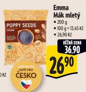Emma Mák mletý, 200 g  