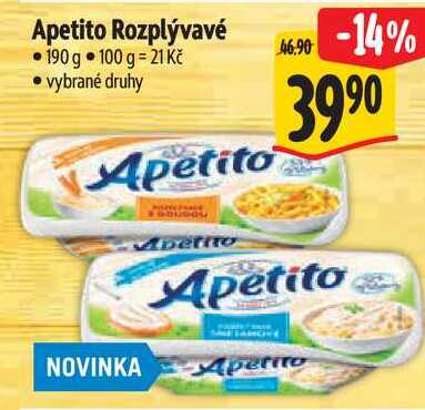 Apetito Rozplývavé, 190 g 