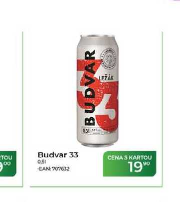 Budvar 33 0,51  