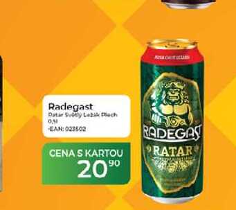 Radegast Ratar 0,5 l