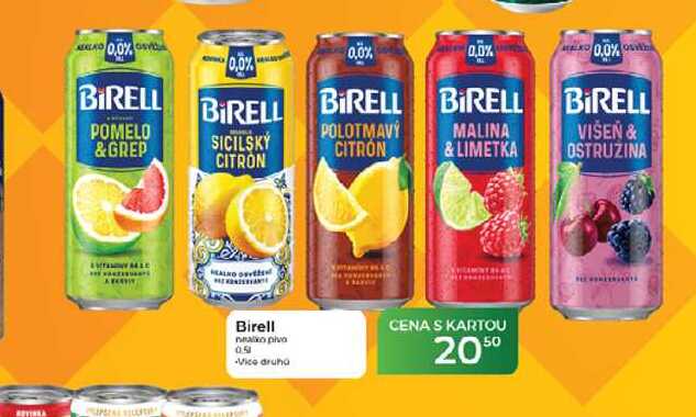 Birell nealko pivo 0.51 