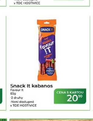 Snack It kabanos Favourit 85 g
