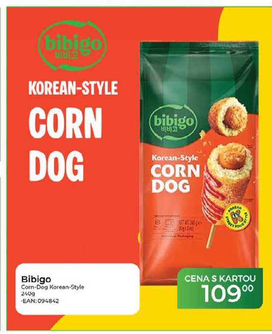 Bibigo Corn-Dog Korean-Style 240g 