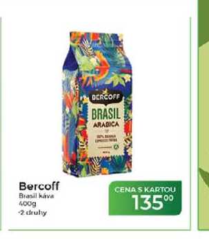 Bercoff Brasil káva 400g 