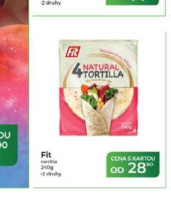 Fit tortilla 240g 