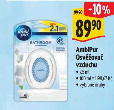 AmbiPur Osvěžovač vzduchu, 7,5 ml 