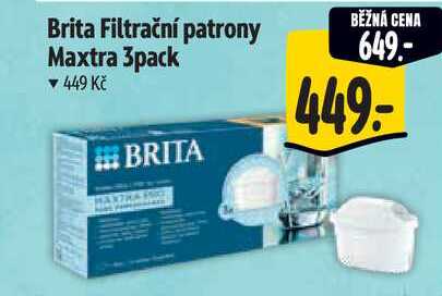 Brita Filtrační patrony Maxtra 3pack