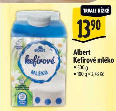 Albert Kefírové mléko, 500 g