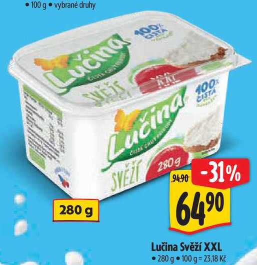 Lučina Svěží XXL, 280 g