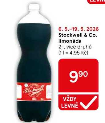 Stockwell & Co. limonáda, 2 l