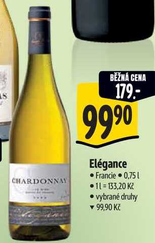 Elégance, 0,75 l
