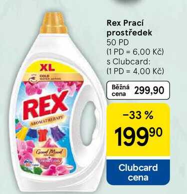Rex Prací prostředek, 50 PD  