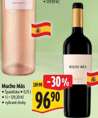 Mucho Más, 0,75 l