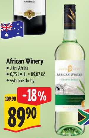 African Winery, 0,75 l