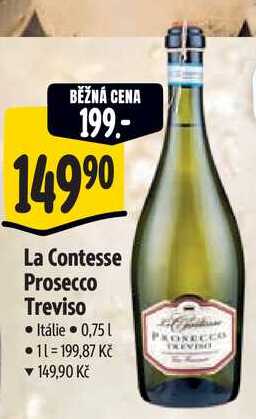 La Contesse Prosecco Treviso, 0,75 l