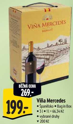 Viña Mercedes, 3 l