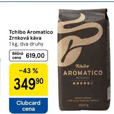 Tchibo Aromatico Zrnková káva, 1 kg 