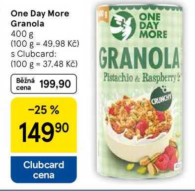 One Day More Granola, 400 g 