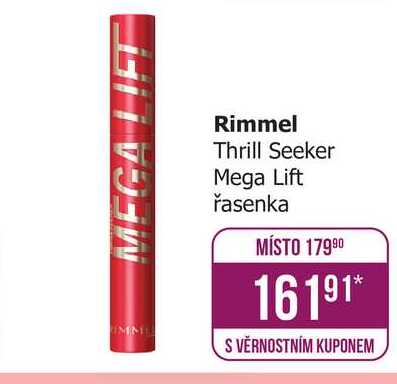 Rimmel Thrill Seeker Mega Lift řasenka 