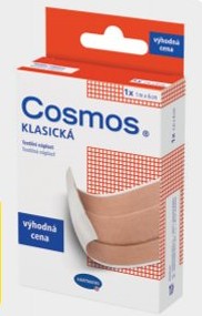 Cosmos Klasická textilní náplast 1 m x 6 cm