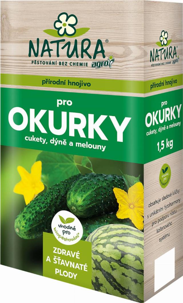 NATURA Organické hnojivo pro okurky a cukety