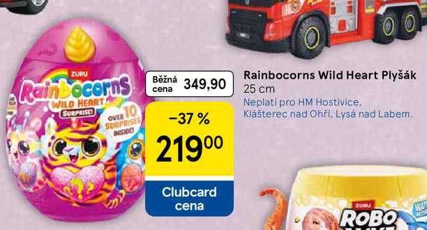Rainbocorns Wild Heart Plyšák 25 cm 
