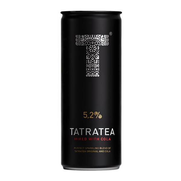 Tatratea Original & cola 5,2% plech