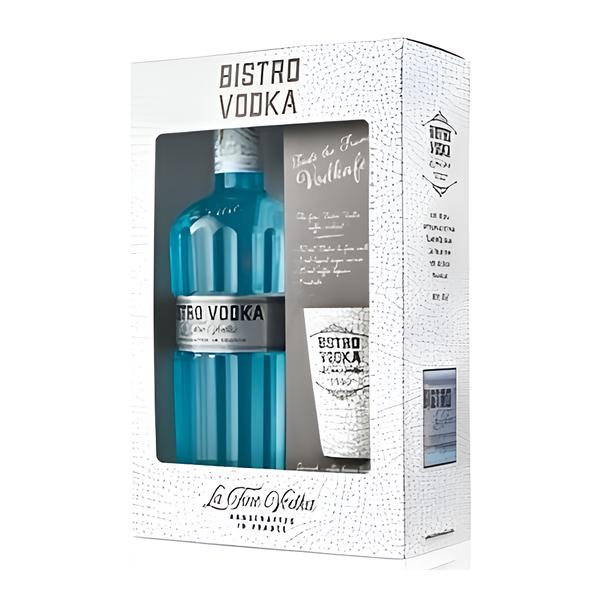 Bistro Vodka (40%) (dárkový box)
