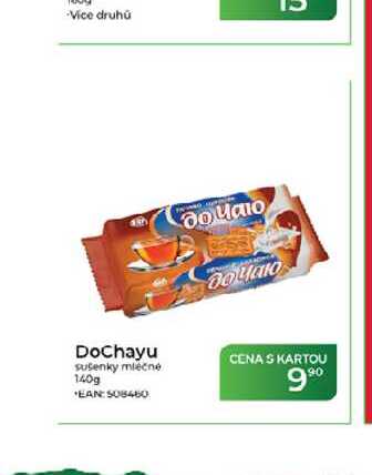 DoChayu sušenky mlečné 140g 