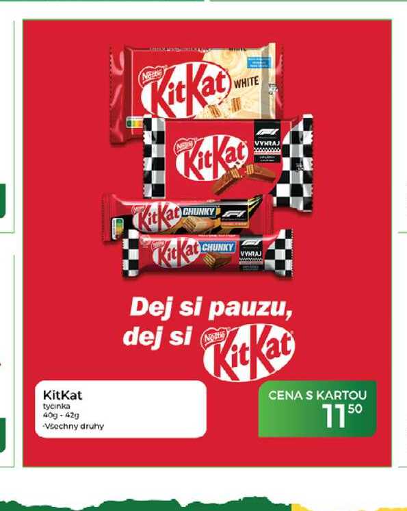 KitKat tyčinka 40g-42g
