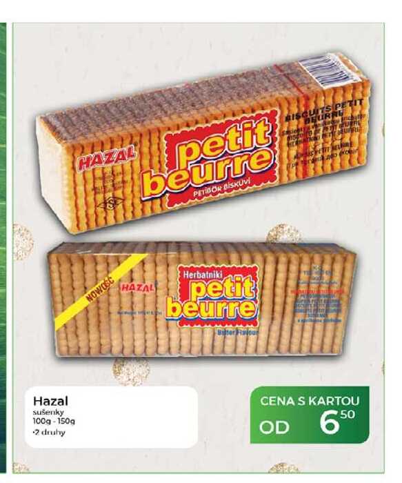 Hazal sušenky 100g-150 g
