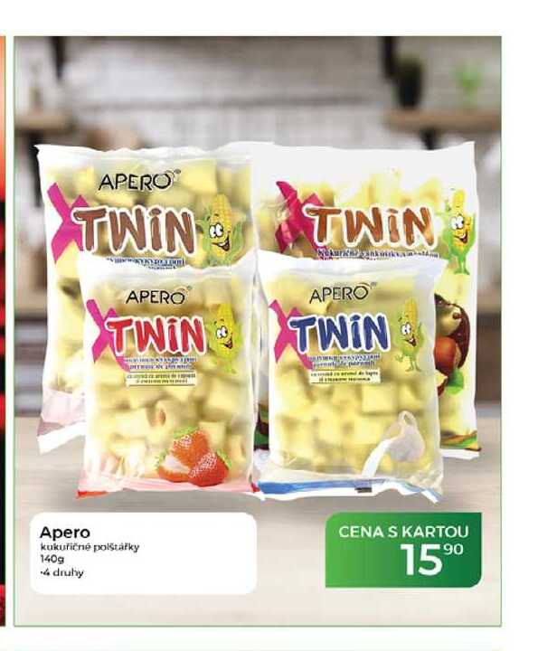Apero kukuřičné polštářky 140g 