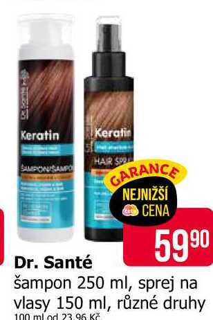 Keratin šampon 250 ml