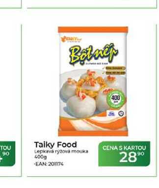 Taiky Food Lepkavá ryžová mouka 400g 