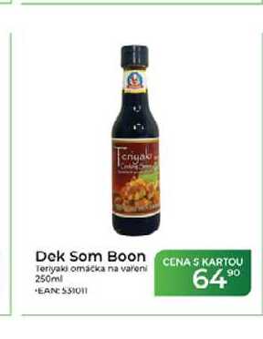 Dek Som Boon Teriyaki omáčka na vařeni 250ml 