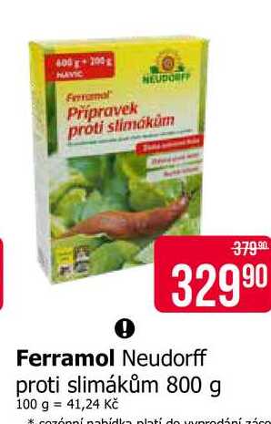 Ferramol Neudorff proti slimákům 800 g 
