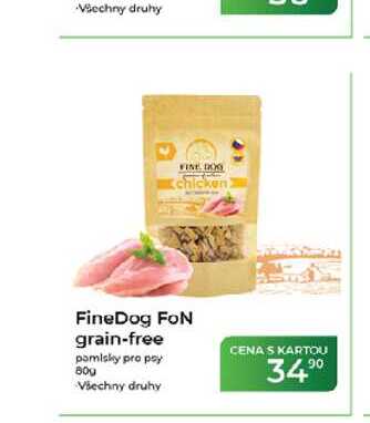 FineDog FoN grain-free pamlsky pro psy 80 g