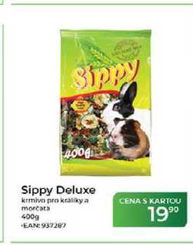 Sippy Deluxe krmivo pro kraliky a morčata 400g 