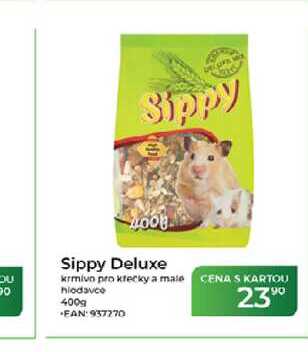 Sippy Deluxe krmivo pro křečky a male  hlodavce 400g  