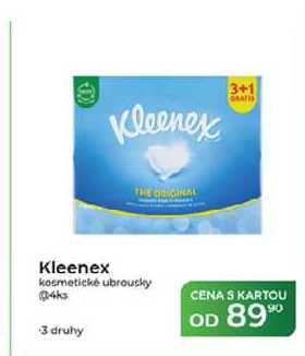 Kleenex kosmetické ubrousky 4ks 