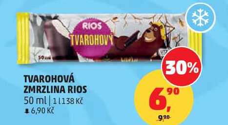 TVAROHOVÁ ZMRZLINA RIOS, 50 ml